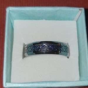 Titanium wedding ring size 10